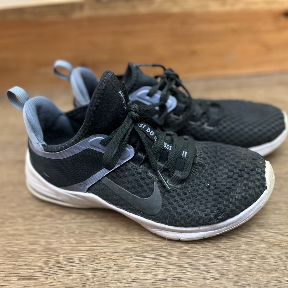 Nike Black and Purple Sneakers